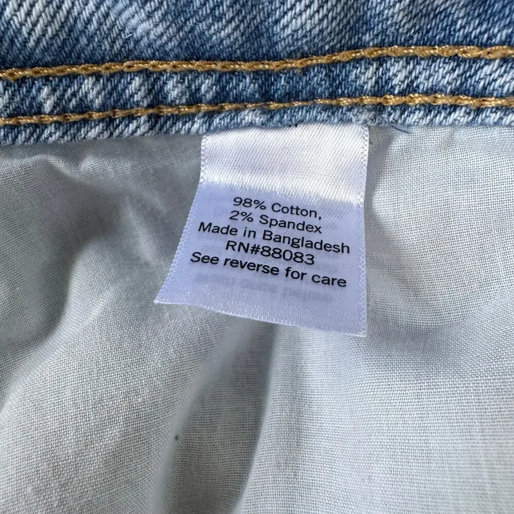 SO acid wash high rise mom Jeans size 13/31W - Picture 6 of 8
